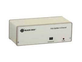 BLACK BOX CORP VGA VIDEO SPLITTER W/CABL4 CHANNEL