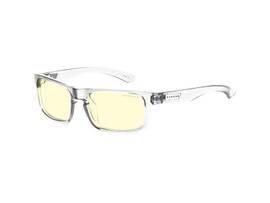 GUNNAR ENIGMA CRYSTAL CLEAR FRAMES AND AMBER LENS WITH BLUE LIGHT AND UV BLOCKING FOR OPTIMAL PROTECTION AND PERFORMANCE