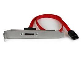 18IN 1 PORT SATA TO ESATA PLATE ADAPTER