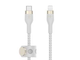 BELKIN,USB-C TO USB-C 2.0, BRAID SIL, 2M, WHT