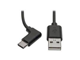 TRIPP LITE USB-A TO USB C CABLE M/M RIGHT-ANGLE 3FT