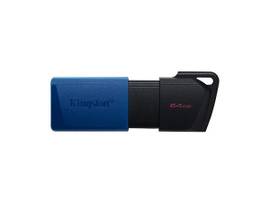 KINGSTON 64GB USB3.2 GEN 1 DATATRAVELER EXODIA M (BLACK + BLUE)