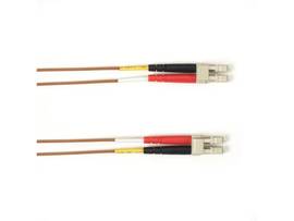 15m (49.2FT) LCLC BN OS2 SM Fiber Patch Cable INDR Zip OFNR
