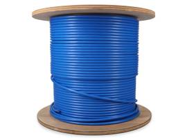 ADD-ON 500FT CAT6A BLUE CU PLENUM BULK CBL