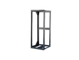 LEGRAND-ORTRONICS WALL RACK 4 HINGED 18D RELAY RACK,BK