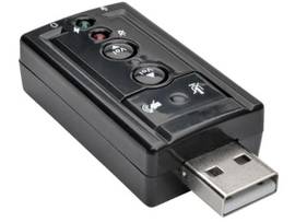 TRIPP LITE VIRTUAL 7.1-CHANNEL USB EXTERNAL SOUND