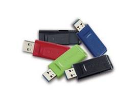 VERBATIM 32GB STORE N GO USB FLASH DRIVE - 5PK - ASSORTED
