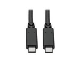 TRIPP LITE USB C CABLE USB 3.1 5A 10GBPS USB-IF 3FT