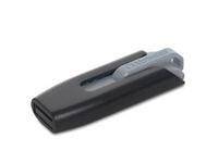 VERBATIM 128GB STORE N GO V3 USB 3.2 GEN 1  FLASH DRIVE GRAY