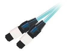 LEGRAND-ORTRONICS 15M MTP 10G OM3 MM LSZH RBN CBL-AQUA