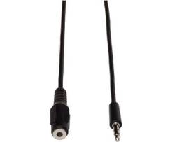 3.5mm Mini Stereo Audio Extension Cable for Speakers and Headphones (M/F), 25-ft