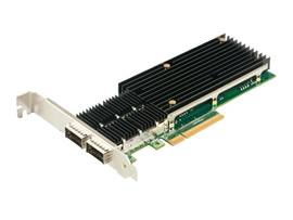 AXIOM 100GBS DUAL PORT QSFP28 PCIE 4.0 X16 NIC CARD - PCIE4-2QSFP28-AX