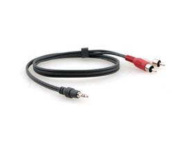 KRAMER 3.5MM STEREO AUDIO TO TWO RCA MALE MALE CABLE 35