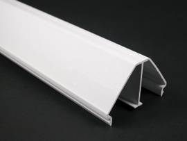 LEGRAND-WIREMOLD NM TWO CHANNEL CORNER DROP MXN WH  (PKG OF 16FT)