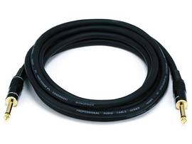 MONOPRICE 10FT PREMIER SERIES 1/4IN TS MALE TO MAL