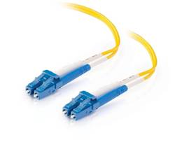 LEGRAND-ORTRONICS 2M LC-LC 9/125 OS1/2 DPX SM FBR-Yellow