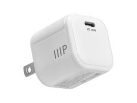 MONOPRICE 45W USB-C MINI CUBIC GAN CHARGER WHITE