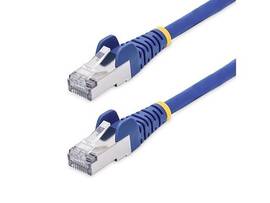 STARTECH 3FT BLUE CAT8 ETHERNET CABLE, SNAGLESS RJ45, 25G/40G, 2000MHZ, 100W POE, S/FTP 26AWG PURE BARE COPPER WIRE, LSZH