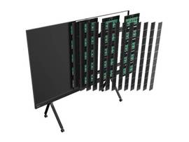 AVOCOR 132IN DVLED DISPLAY, ULTRA-WIDE WITH ATA CASE