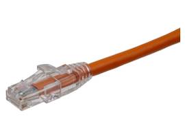 AXIOM 8FT CAT6 UTP 550MHZ PATCH CABLE SNAGLESS MOLDED BOOT (ORANGE)