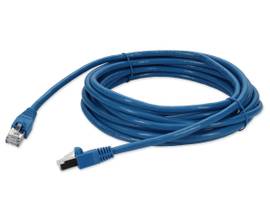 ADD-ON 60FT RJ-45 M/M CAT6A BLUE CU PATCH CBL
