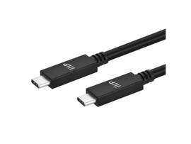 MONOPRICE ULTRA COMPACT USB TYPE-C 3.2 GEN2 CABLE_ 10GBPS_ 5A_ BLACK 1M (3.3FT)