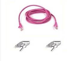 CABLE,CAT5E,UTP,RJ45M/M,5 ,PNK,PATCH