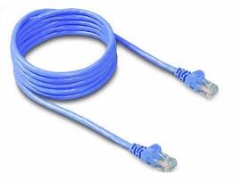 CABLE,CAT5E,UTP,RJ45M/M,10 ,BLU,PATCH,SNAGLESS