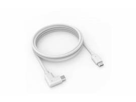 COMPULOCKS 6FT CHARGE & DATA USB-C TO USB-C 90-DEGREE CABLE RIGHT ANGLE WHITE