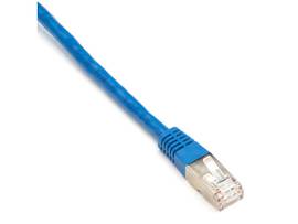 CAT5e 100-MHz Shielded Stranded PVC Cable SSTP PIMF PVC Blue 30-ft. 9.1-m