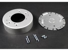 LEGRAND-WIREMOLD RND FIXTURE BOX ALUMINUM
