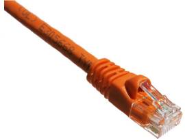 AXIOM 7FT CAT5E 350MHZ PATCH CABLE MOLDED BOOT (ORANGE)