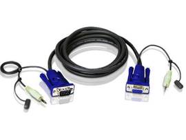 CABLE 6FT VGA W/AUDVS0202/0204/0404