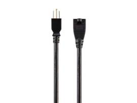 MONOPRICE EXTENSION CORD - OUTDOOR NEMA 5-15P TO NEMA 5-15R, 14AWG, 15A, 125V, 3-PRONG, BLACK, 50FT