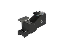 GAMBER KIT - 2020+ FORD UTILITY SHORT CONSOLE BOX WITH CUP HOLDER, POLE ARMREST, AND 7IN XLE