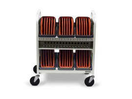 BRETFORD CUBE TRANSPORT CART 30X W/ CADDIES, CT