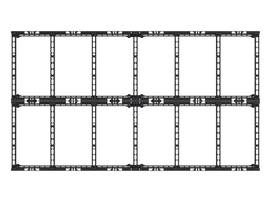 GAMBER-JOHNSON 6W X 6H CONVERGENT MOUNT PLANAR TVF SERIES