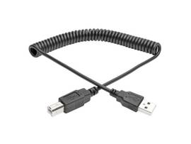 TRIPP LITE 10FT HI-SPEED USB 2.0 USB B COILED A-B