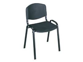 SAFCO CHAIR STACK 4E BLK (Sold as Case Pack of 4)
