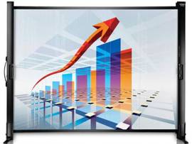 ES1000 ULTRA PRTBL TABLETOP SCREEN
