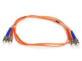MONOPRICE FIBER OPTIC CABLE - ST TO ST_ OM1_ 62.5/