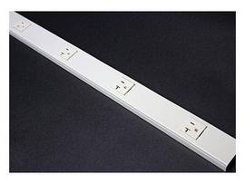 LEGRAND-WIREMOLD PLGMD 5FT.SGL CRT 6IN.OC 2400 IVORY (PKG OF 2)