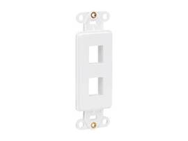 TRIPP LITE CENTER PLATE INSERT VERTICAL 2-PORT
