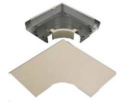 LEGRAND-WIREMOLD 2IN. RADIUS FLAT ELBOW 40