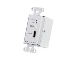 HDMI HDBASET LITE TRANSMITTER WALL PLATE