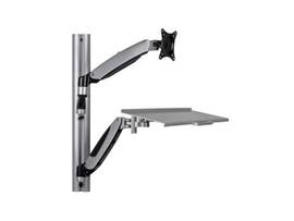 TRIPPLITE SIT-STAND WALL-MOUNT W/THIN CLIENT MOUNT
