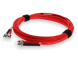 ADD-ON 3M ST M/M OM3 RED FIBER RISER PATCH CBL