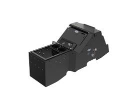 GAMBER KIT - 2021+ FORD F150 WIDE-TO-NARROW CONSOLE, PRINTER MOUNT W/ CUP HOLDER (NEW FEB 2024)