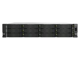QNAP 2U 12-BAY QTS HERO NAS, AMD RYZEN 5 7000 SERIES 6C12T (BOOST UP TO 5.1 GHZ) PROCESSOR, 16GB DDR5 NON-ECC RAM (MAX. 128GB TOTAL), M.2 2280 PCIE