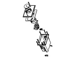 LEGRAND-WIREMOLD 1-GANG SINGLE REC NICKEL